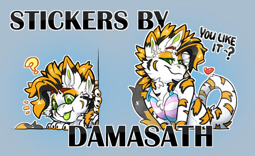 Damasath Sticker 02 Damasath Sticker 02